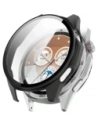 Etui ze szkłem do zegarka Bizon Case+Glass Watch do Huawei Watch GT6 46mm matowe czarne