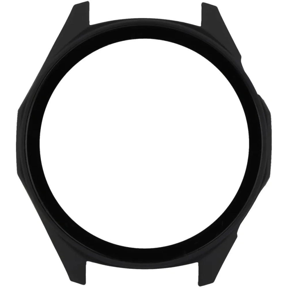 Etui ze szkłem do zegarka Bizon Case+Glass Watch do Huawei Watch GT6 46mm matowe czarne