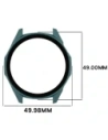Etui ze szkłem do zegarka Bizon Case+Glass Watch do Huawei Watch GT6 46mm zielone