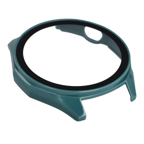 Etui ze szkłem do zegarka Bizon Case+Glass Watch do Huawei Watch GT6 46mm zielone