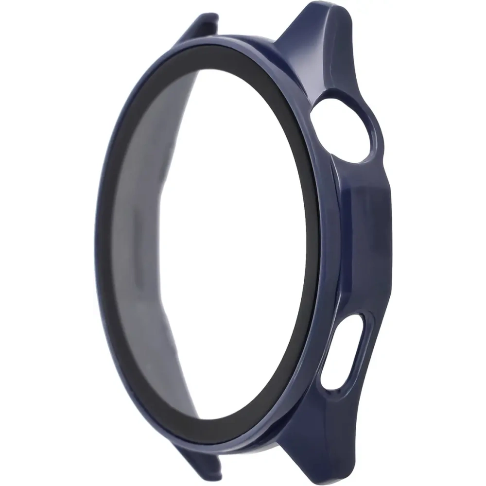 Etui ze szkłem do zegarka Bizon Case+Glass Watch do Huawei Watch GT6 46mm niebieskie