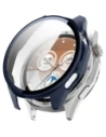 Etui ze szkłem do zegarka Bizon Case+Glass Watch do Huawei Watch GT6 46mm niebieskie