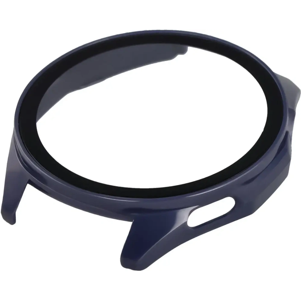 Etui ze szkłem do zegarka Bizon Case+Glass Watch do Huawei Watch GT6 46mm niebieskie