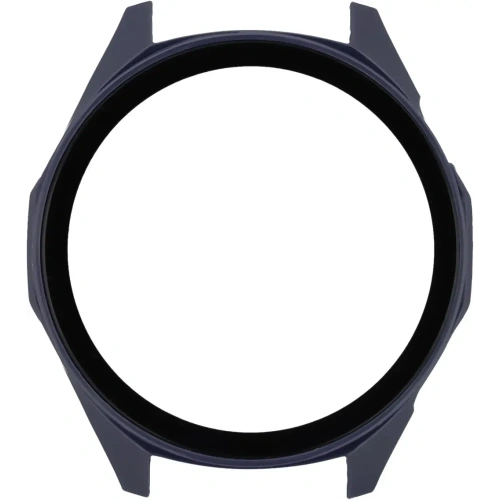 Etui ze szkłem do zegarka Bizon Case+Glass Watch do Huawei Watch GT6 46mm niebieskie