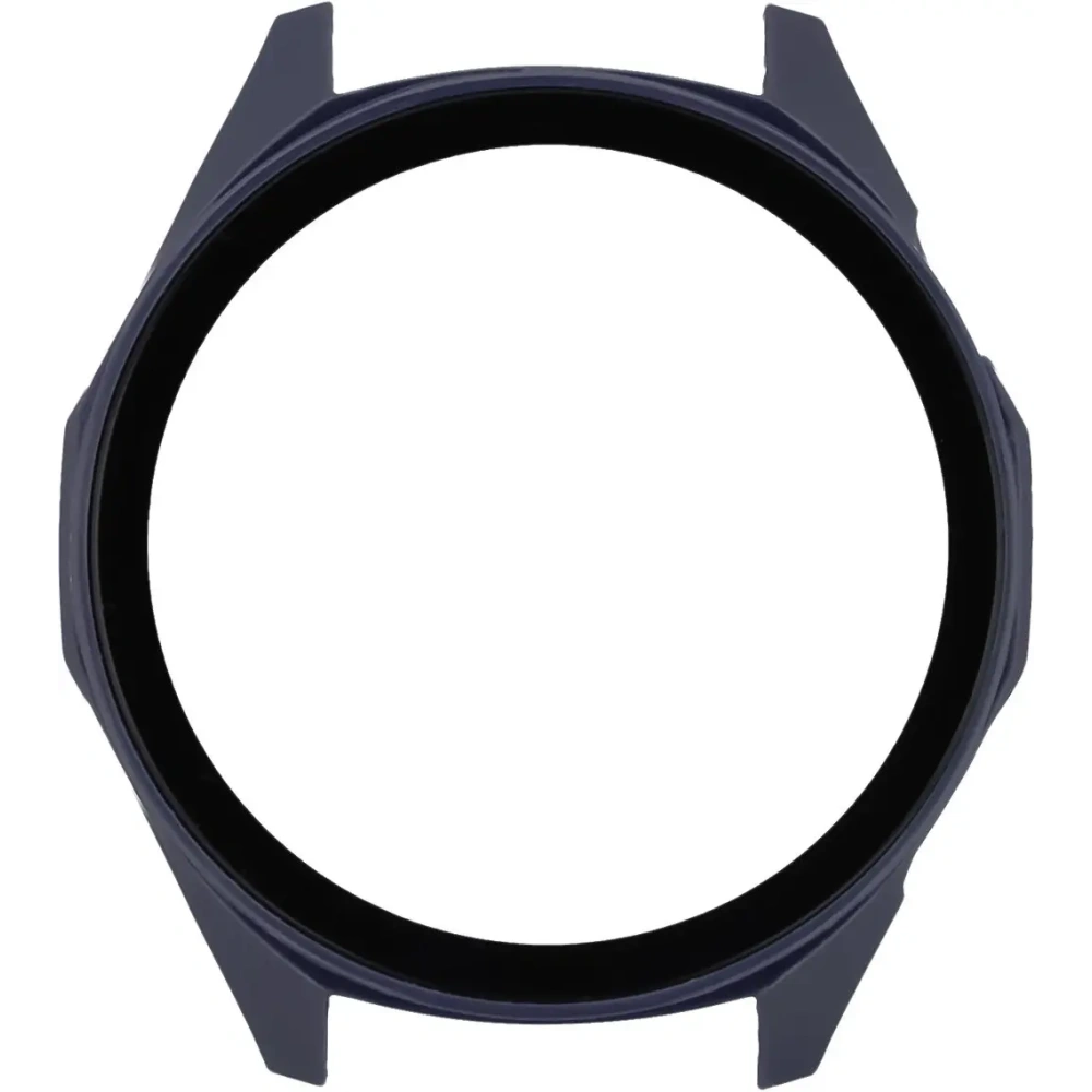 Etui ze szkłem do zegarka Bizon Case+Glass Watch do Huawei Watch GT6 46mm niebieskie
