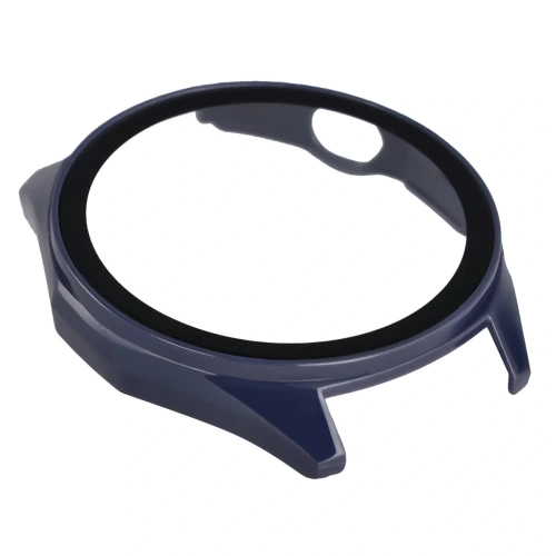 Etui ze szkłem do zegarka Bizon Case+Glass Watch do Huawei Watch GT6 46mm niebieskie