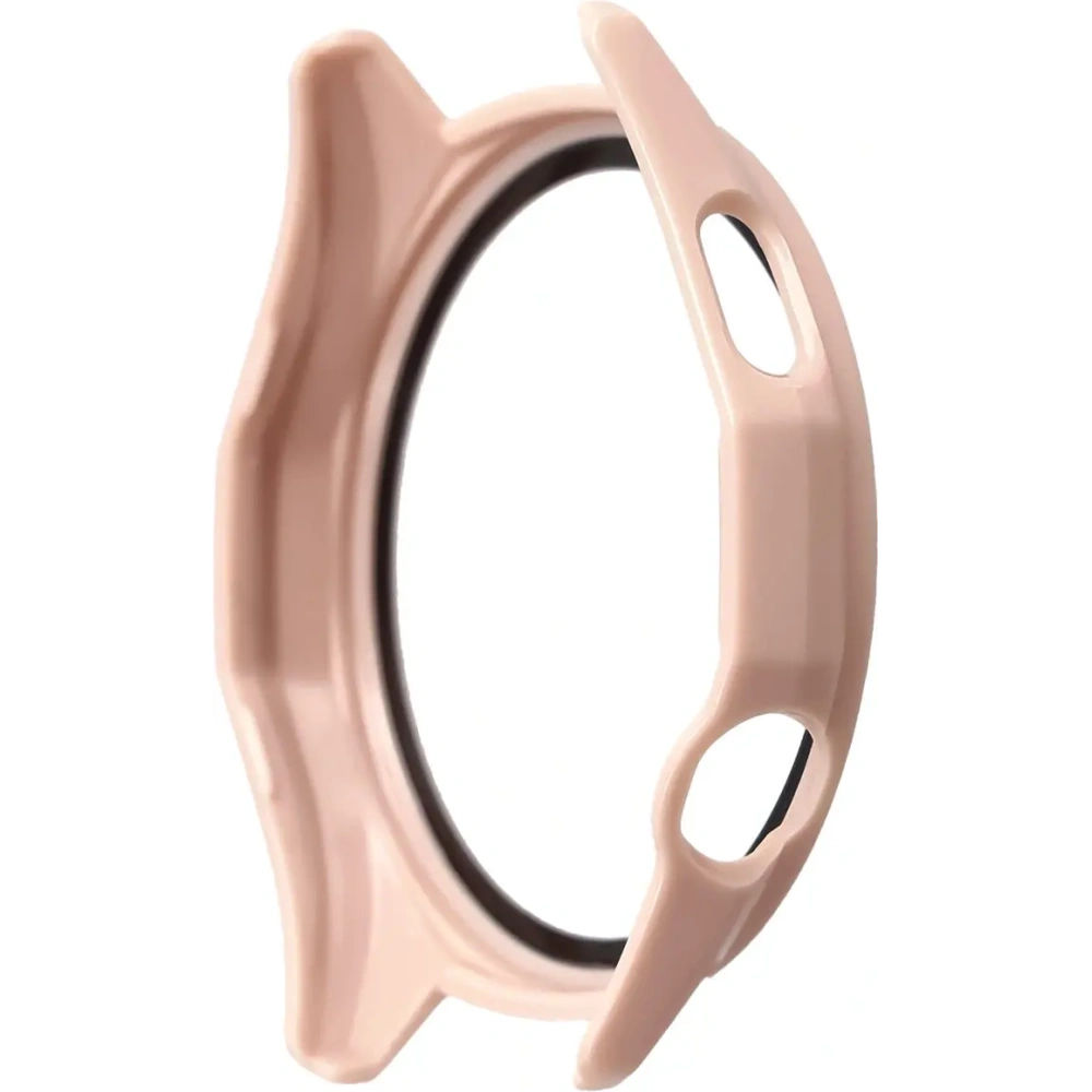 Etui ze szkłem do zegarka Bizon Case+Glass Watch do Huawei Watch GT6 46mm różowe