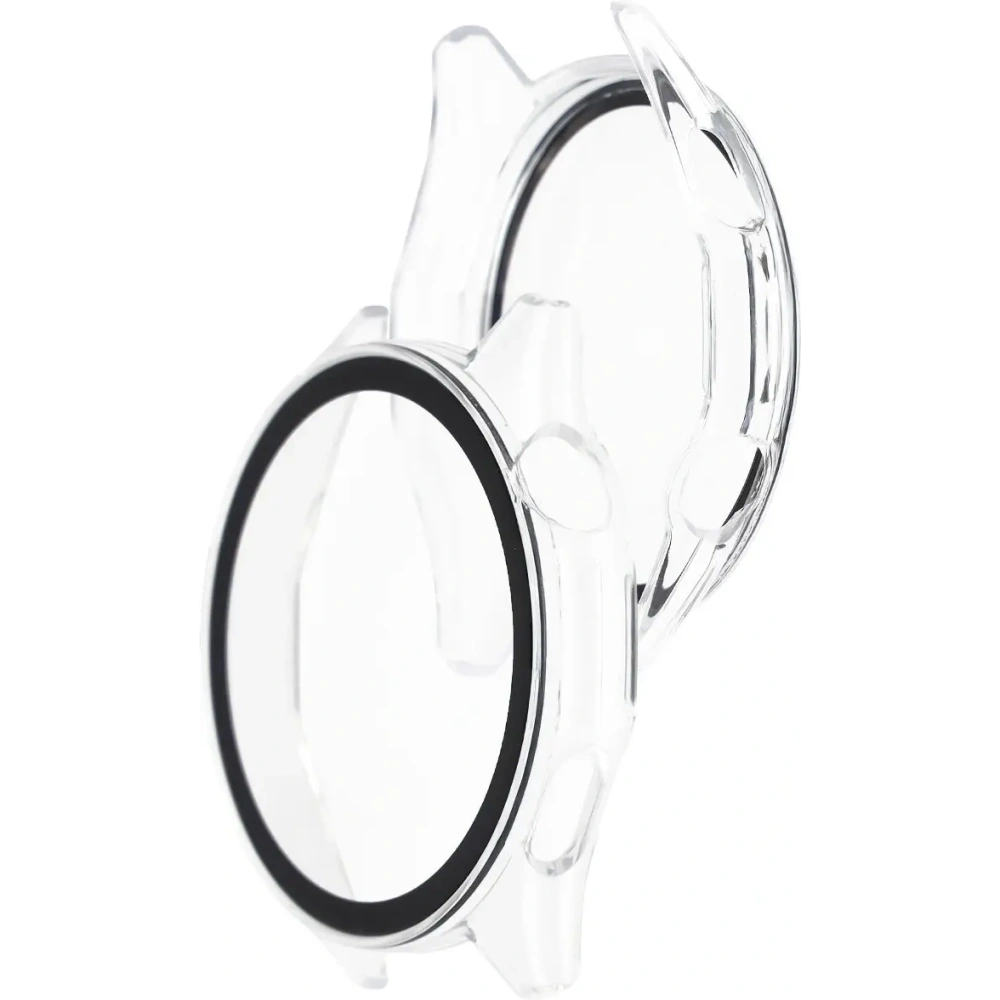 Etui ze szkłem do zegarka Bizon Case+Glass Watch do Huawei Watch GT6 46mm przeźroczyste