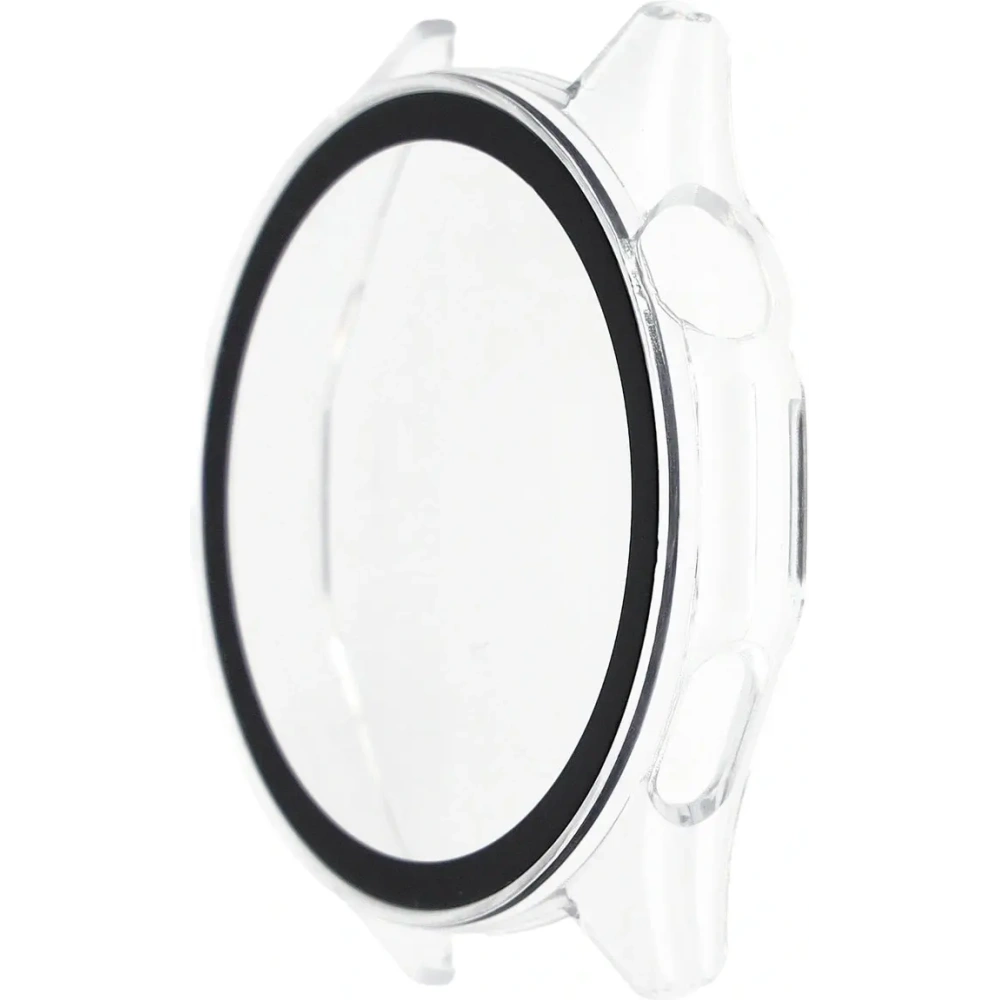 Etui ze szkłem do zegarka Bizon Case+Glass Watch do Huawei Watch GT6 46mm przeźroczyste