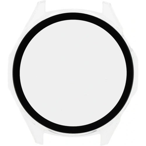 Etui ze szkłem do zegarka Bizon Case+Glass Watch do Huawei Watch GT6 46mm przeźroczyste