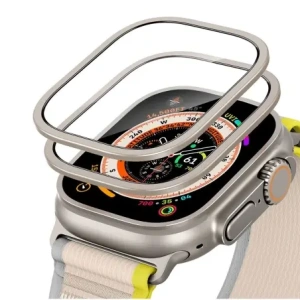 Szkło hartowane ESR Armorite Tempered Glass do Apple Watch Ultra 1 / 2 / 3 49mm Titanium [2 PACK]