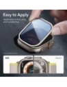 Szkło hartowane ESR Armorite Tempered Glass do Apple Watch Ultra 1 / 2 / 3 49mm Titanium [2 PACK]