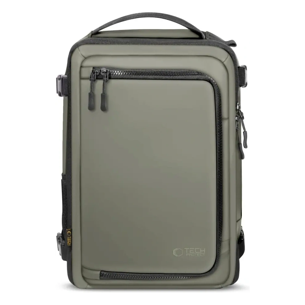 Plecak Tech-Protect Defender S50 Ryanair & Wizzair Travel Laptop Cabin Backpack 20L 40x20x25 Olive Green