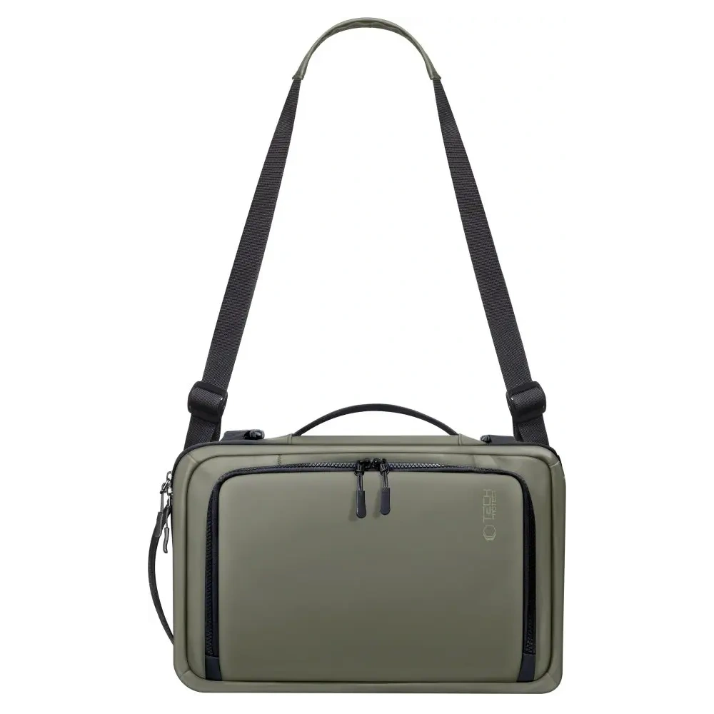 Plecak Tech-Protect Defender S50 Ryanair & Wizzair Travel Laptop Cabin Backpack 20L 40x20x25 Olive Green