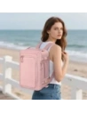 Plecak Tech-Protect Defender S50 Ryanair & Wizzair Travel Laptop Cabin Backpack 20L 40x20x25 Dusty Pink