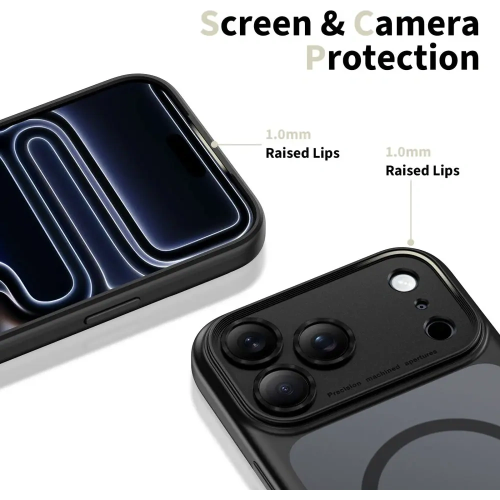 Etui Tech-Protect Magpeak MagSafe CC do Apple iPhone 17 Pro Matte Black