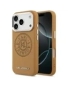 Etui Karl Lagerfeld Point & Metal Logo MagSafe do Apple iPhone 17 Pro Max brązowy