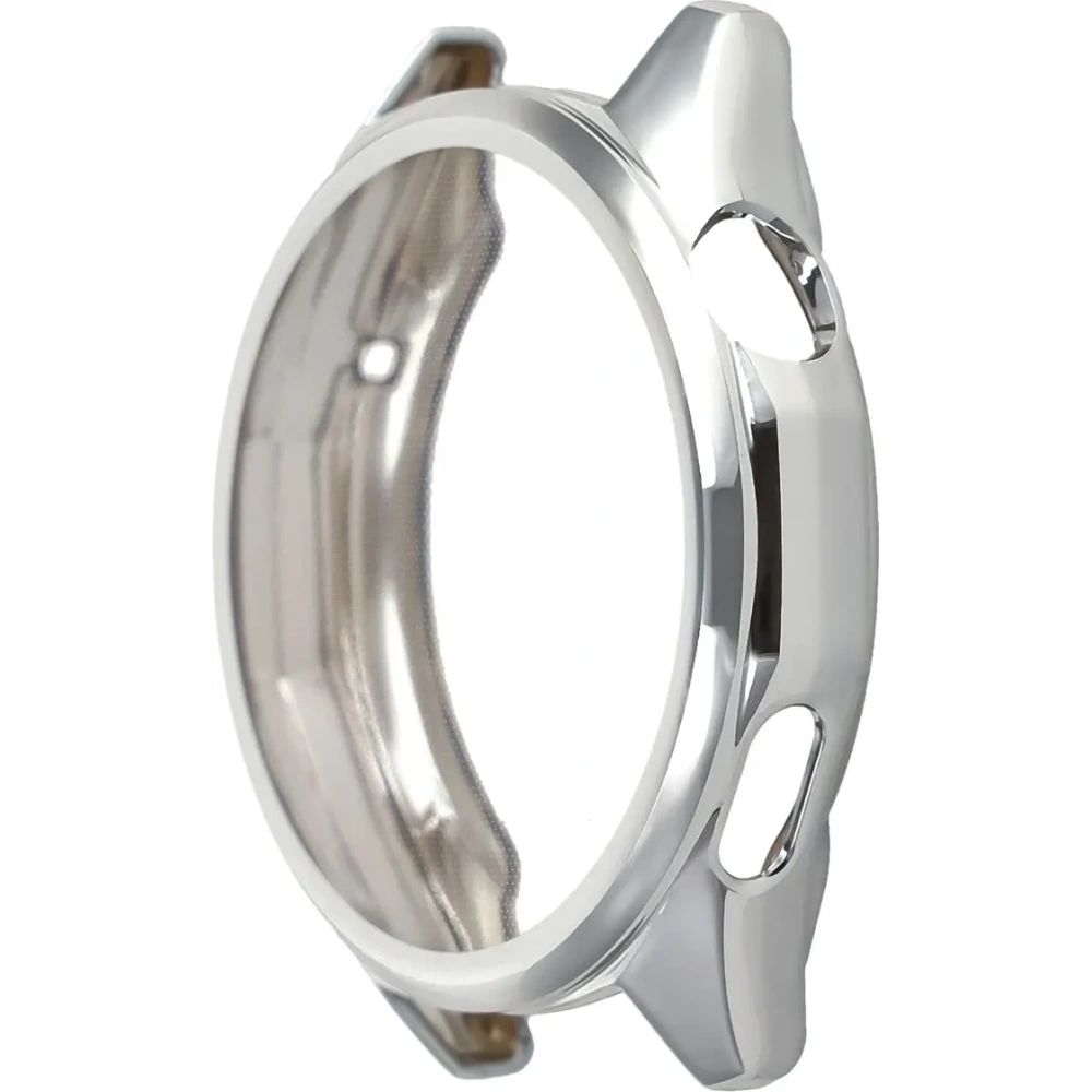 Etui z osłoną ekranu Bizon Case Watch Felipe do Huawei Watch GT6 46mm srebrne