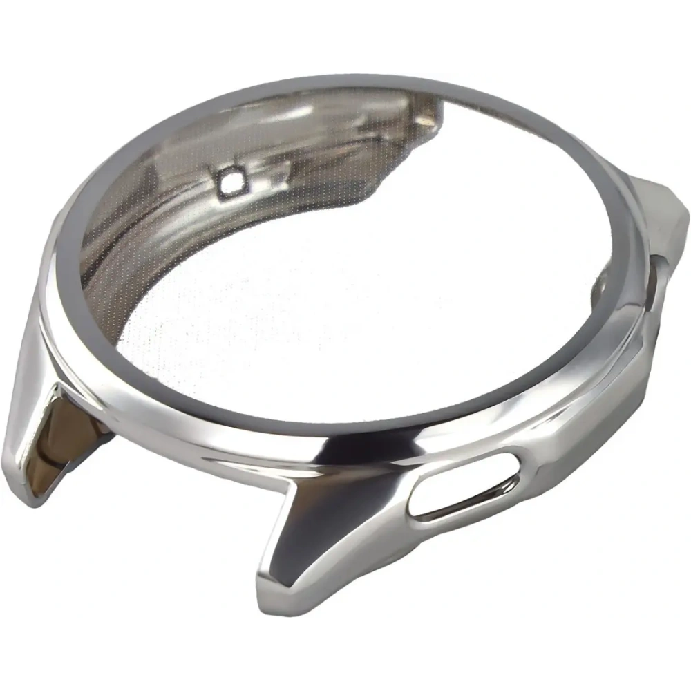 Etui z osłoną ekranu Bizon Case Watch Felipe do Huawei Watch GT6 46mm srebrne