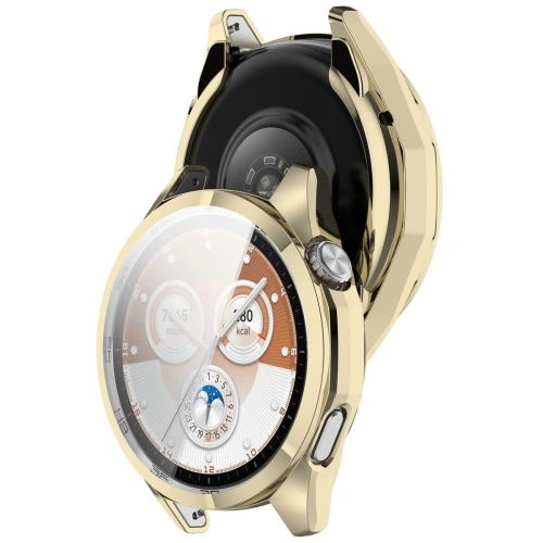 Etui z osłoną ekranu Bizon Case Watch Felipe do Huawei Watch GT6 46mm złote