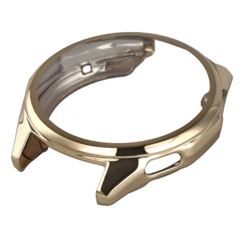 Etui z osłoną ekranu Bizon Case Watch Felipe do Huawei Watch GT6 46mm złote