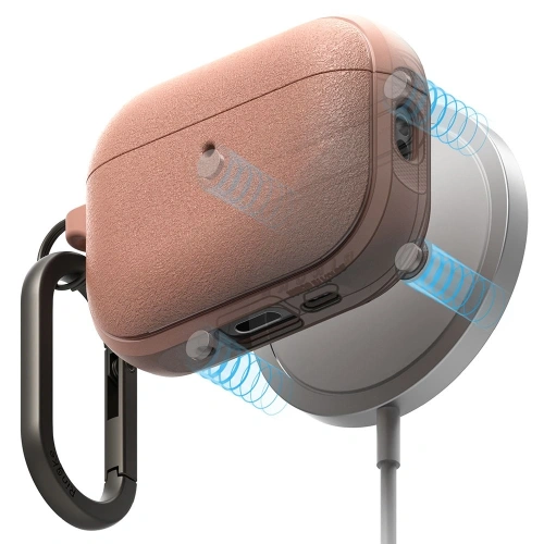 Etui Ringke Onyx Magnetic MagSafe do Apple AirPods Pro 3 Constant Coral