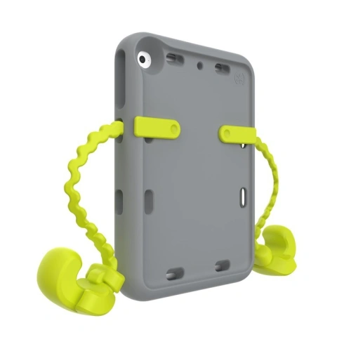Etui Speck Case-E Apple iPad mini 7.9 2015/2019 (4. i 5. generacji) z elastyczną podstawką Rhino Grey/Citrus Yellow