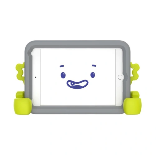 Etui Speck Case-E Apple iPad mini 7.9 2015/2019 (4. i 5. generacji) z elastyczną podstawką Rhino Grey/Citrus Yellow