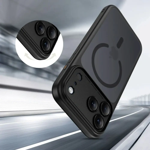 Etui Tech-Protect Magpeak MagSafe CC do Apple iPhone 17 Pro Max Matte Black