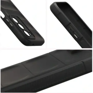 Pancerne etui Bizon Case Tur do Xiaomi Redmi 15 4G / 5G czarne Pancerne etui Bizon Case Tur do Xiaomi Redmi 15 4G / 5G czarne