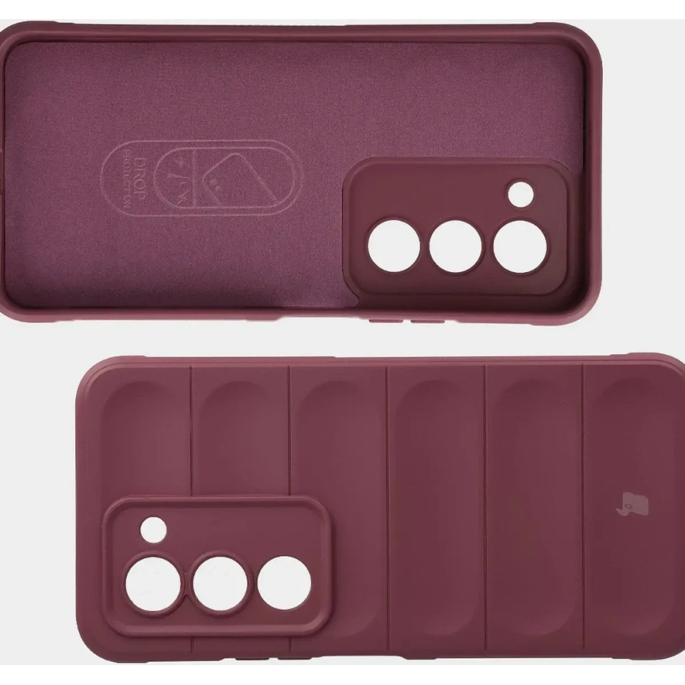 Pancerne etui Bizon Case Tur do Xiaomi Redmi 15 4G / 5G burgundowe Pancerne etui Bizon Case Tur do Xiaomi Redmi 15 4G / 5G burgundowe