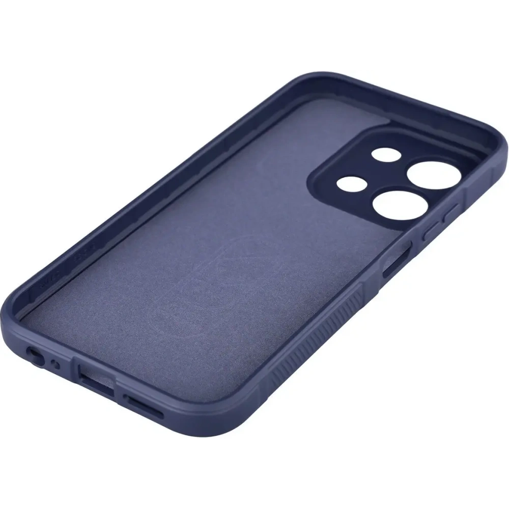Pancerne etui Bizon Case Tur do Xiaomi Redmi 15C 4G / 5G / POCO C85 4G granatowe