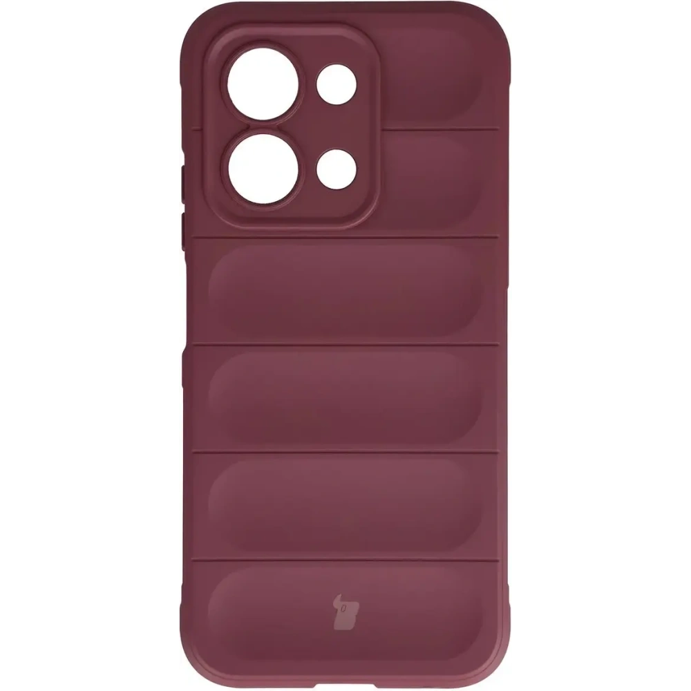 Pancerne etui Bizon Case Tur do Xiaomi Redmi 15C 4G / 5G / POCO C85 4G burgundowe