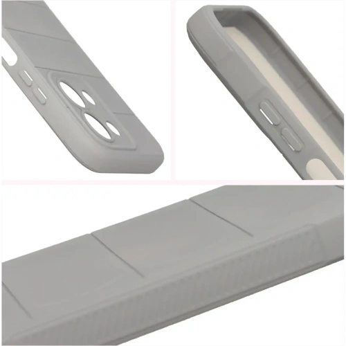 Pancerne etui Bizon Case Tur do Xiaomi Redmi 15C 4G / 5G / POCO C85 4G 173mm jasnoszare