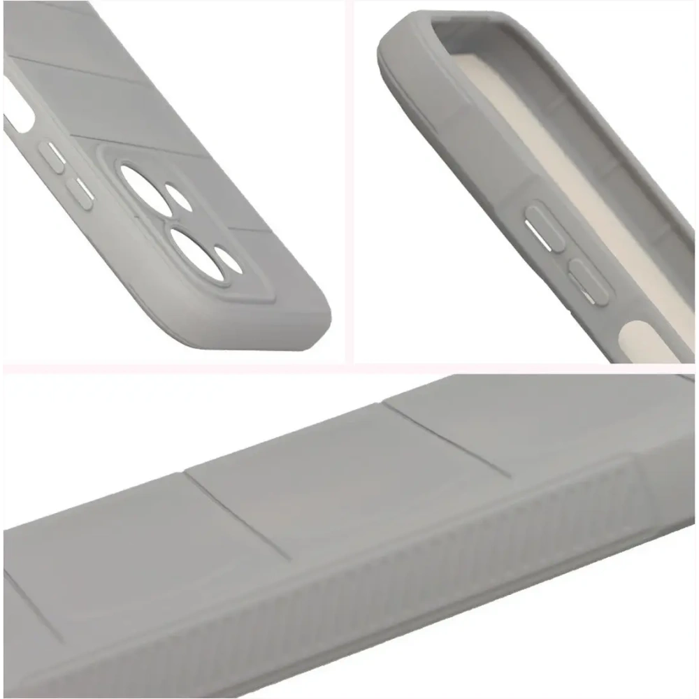 Pancerne etui Bizon Case Tur do Xiaomi Redmi 15C 4G / 5G / POCO C85 4G 173mm jasnoszare