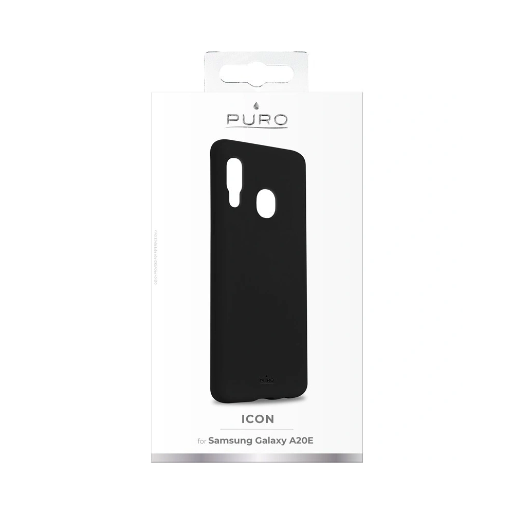 Hurtownia GSM - Etui PURO ICON Cover Etui Samsung Galaxy A20e (černý) - PUR153BLK - {ean13} - Hurt