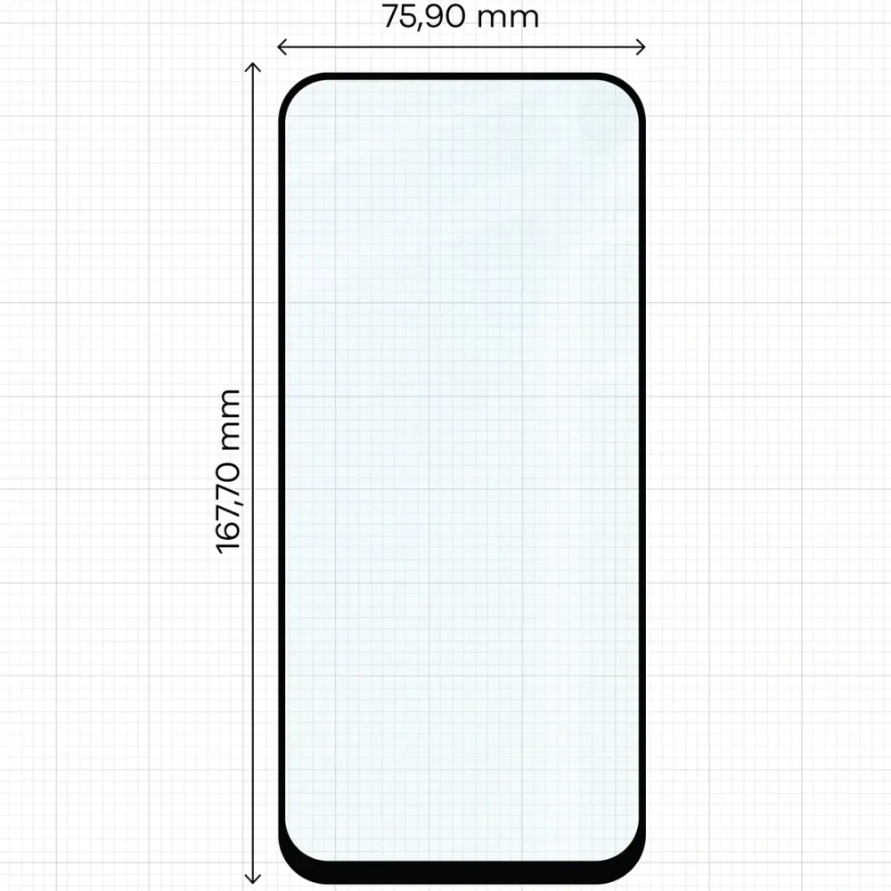 Szkło hartowane Bizon Glass Edge 2 do Xiaomi Redmi 15C 4G / 5G / POCO C85 4G czarna ramka