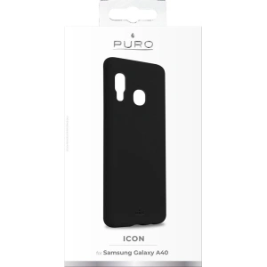 Hurtownia GSM - Etui PURO ICON Cover Samsung Galaxy A40 (negru) - PUR156BLK - {ean13} - Hurt