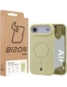 Silikonowe etui z pierścieniem magnetycznym Bizon Soft Case Magnetic do do Apple iPhone Air jasnożółte