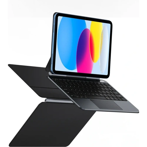 Etui z klawiaturą Dux Ducis MK series do Apple iPad 10.9" 2022 / 11" 2025 czarne