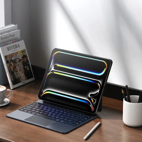 Etui z klawiaturą Dux Ducis MK series do Apple iPad Pro 13" 2024 czarne