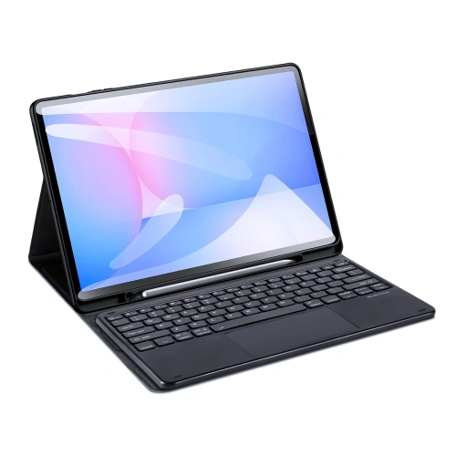 Etui z klawiaturą Dux Ducis TK series do Samsung Tab S10 FE+ Plus czarne