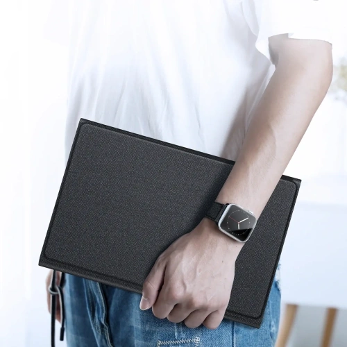 Etui z klawiaturą Dux Ducis TK series do Samsung Tab S10 FE+ Plus czarne