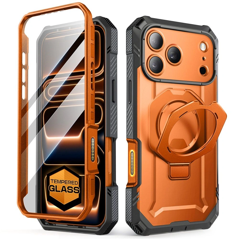 Etui Supcase Unicorn Beetle Grip Pro Mag MagSafe do Apple iPhone 17 Pro Max Coral
