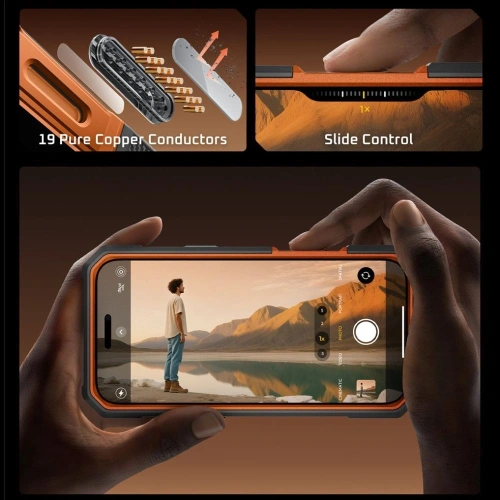 Etui Supcase Unicorn Beetle Grip Pro Mag MagSafe do Apple iPhone 17 Pro Max Coral