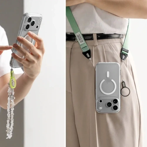 Etui Ringke Fusion Magnetic MagSafe do Apple iPhone 17 Pro Max Matte Clear