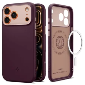 Etui Spigen Nano Pop Mag MagSafe do Apple iPhone 17 Pro Max Burgundy Bean