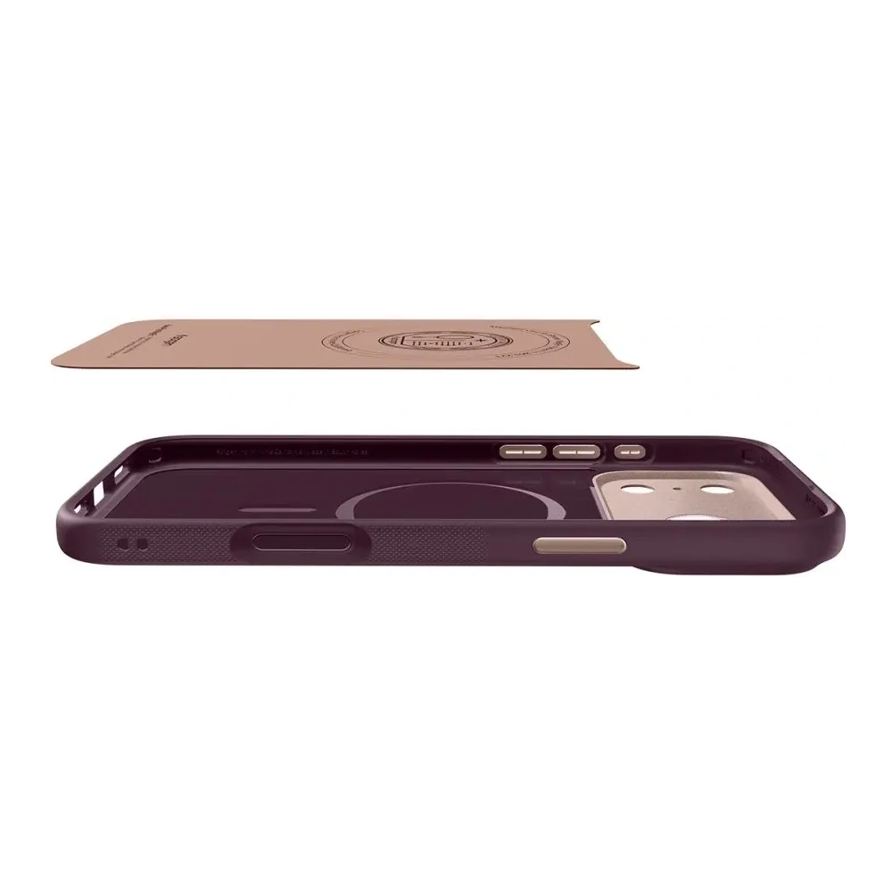 Etui Spigen Nano Pop Mag MagSafe do Apple iPhone 17 Pro Max Burgundy Bean