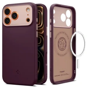 Etui Spigen Nano Pop Mag MagSafe do Apple iPhone 17 Pro Burgundy Bean