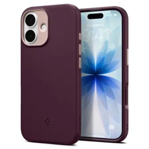 Etui Spigen Nano Pop Mag MagSafe do Apple iPhone 17 Burgundy Bean